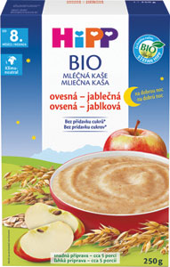 HIPP BIO kaša mliečna ovos jablko 250 g