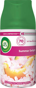 Air Wick náplň do osviežovača vzduchu Freshmatic Summer Delight 250 ml - Ambi Pur 3VOL náhradná náplň Cotton 20 ml  | Teta drogérie eshop