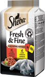 Sheba Fresh & Fine kapsičky kuracie a hovädzie pre dospelé mačky 6 x 50 g - Purina One Sterilcat kapsičky multibalenie s morkou a zelenými fazuľkami, s lososom a mrkvou v štave, 4 x 85 g | Teta drogérie eshop