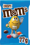 M&M's cripsy dražé z mliečnej čokolády 77 g - KOLATCH Pufance Slaný karamel 33 g | Teta drogérie eshop