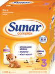 Sunar batoľacie mlieko Complex 3 vanilka 2x 300 g (600 g) - Sunar batoľacie mlieko Complex 3 banán 2 x 300 g (600 g) | Teta drogérie eshop