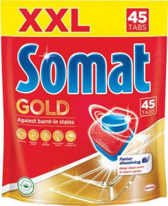 Somat tablety do umývačky riadu Gold 45 Tabs