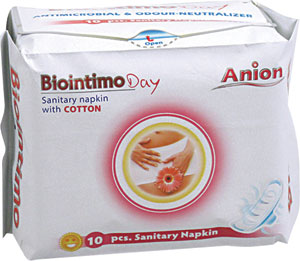 Biointimo Anion hygienické vložky 10 ks - Teta drogérie eshop