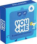 You & me lubrikované kondómy 3 ks - Teta drogérie eshop