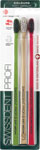 Swissdent Colours zubné kefky Soft-Medium Festive 3 ks  - Teta drogérie eshop