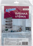 Q-Home švédska utierka 35x30cm - Q-Clean hubky na riad 10 ks | Teta drogérie eshop