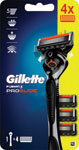 Gillette Fusion Proglide strojček + 4 hlavíc - 4Ward holiaci strojček 3-britový + náhradné hlavice 20 ks | Teta drogérie eshop
