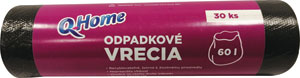 Q-Home Odpadkové vrecia 60 l 30 ks