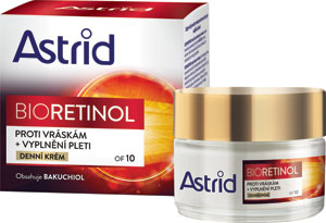 Astrid denný krém proti vráskam + vyplnenie pleti Bioretinol OF 10 50 ml - Teta drogérie eshop