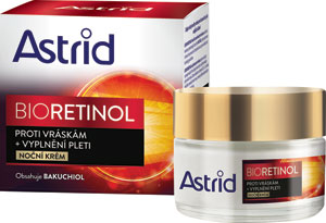 Astrid nočný krém proti vráskam + vyplnenie pleti Bioretinol 50 ml - Teta drogérie eshop