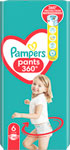 Pampers Pants plienkové nohavičky veľkosť 6 48 ks - Happy Mimi detské látkové plienky biele 70x70 cm 3 ks | Teta drogérie eshop