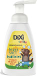Dixi Svište penové mydlo 250 ml - Happy Kids Praskajúci kúpeľ s černicovou vôňou 30 g | Teta drogérie eshop