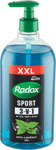 Radox sprchový gél 750 ml FM Sport 3v1 - Teta drogérie eshop