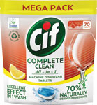 Cif Mega tab ECO Ai 70 ks Citron - Somat tablety do umývačky riadu All in 1 Extra 110 ks | Teta drogérie eshop