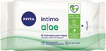 Nivea obrúsky na intímnu hygienu Aloe 15 ks - Lactacyd Prebiotic Plus intímna umývacia emulzia s prebiotikami 200 ml | Teta drogérie eshop