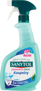Sanytol dezinfekcia čistič kúpeľne pure 500 ml