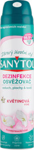 Sanytol dezinfekcia osviežovač vzduch plochy & textil kvetinová vôňa 300 ml