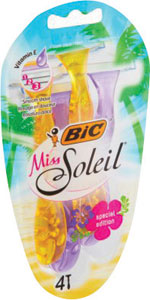 BIC 3 Miss Soleil dámske pohotové holítka 4 ks