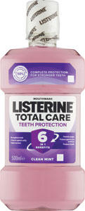 Listerine ústna voda Total Care 500 ml  - Listerine ústna voda Smart Rinse Mint 6+ 250 ml  | Teta drogérie eshop