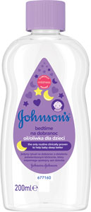 Johnson's detský telový olej Dobrý spánok 200 ml  - HiPP Babysanft krém na tvár a telo 75 ml | Teta drogérie eshop