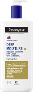 Neutrogena hĺbkovo hydratačné telové mlieko s mandľovým olejom nórska receptúra 400 ml