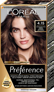 L'Oréal Paris Préférence farba na vlasy 4.15 Intenzívna sýta hnedá