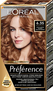L'Oréal Paris Préférence farba na vlasy 6.35 Svetlý gaštan