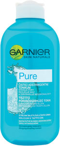 Garnier Pure tonikum proti lesku a rozšíreným pórom 200 ml - Garnier Pure Active lokálna starostlivosť proti nedokonalostiam | Teta drogérie eshop