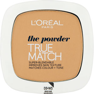 L'Oréal Paris púder True Match 3.D/3.W 9 g - Maybeline New York púder Fit Me Matte + Poreless 105 Natural | Teta drogérie eshop