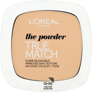L'Oréal Paris púder True Match 5.D/5.W 9 g - Maybeline New York púder Affinitone 24 | Teta drogérie eshop