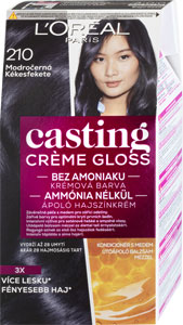 L'Oréal Paris Casting Creme Gloss farba na vlasy 210 Modročierna