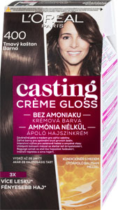 L'Oréal Paris Casting Creme Gloss farba na vlasy 400 Tmavý gaštan