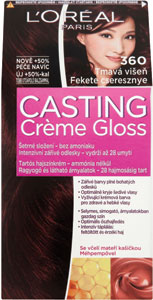 L'Oréal Paris Casting Creme Gloss farba na vlasy 360 Tmavá višňa - Teta drogérie eshop