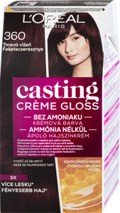 L'Oréal Paris Casting Creme Gloss farba na vlasy 360 Tmavá višňa