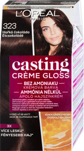 L'Oréal Paris Casting Creme Gloss farba na vlasy 323 Horká Čokoláda