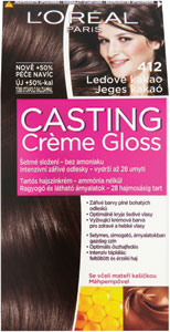 L'Oréal Paris Casting Creme Gloss farba na vlasy 412 Ľadové kakao