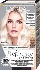 L'Oréal Paris Préférence farba na vlasy 8L Extreme Platinum - Palette Intesive Color Creme farba na vlasy 10-1 (C10) Ľadový striebroplavý 50 ml | Teta drogérie eshop