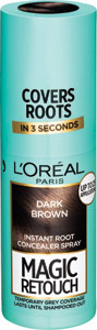 L'Oréal Paris sprej na odrasty Magic Retouch Tmavohnedá 75 ml