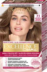 L'Oréal Paris Excellence Créme farba na vlasy 7.1 Blond popolavá