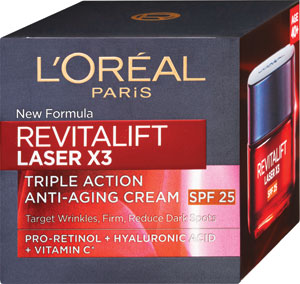 L'Oréal Paris denný krém Revitalift Laser X3 SPF 20 50 ml - Teta drogérie eshop