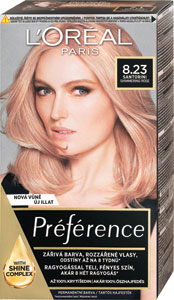 L'Oréal Paris Préférence farba na vlasy 8.23 Zlato-ružová