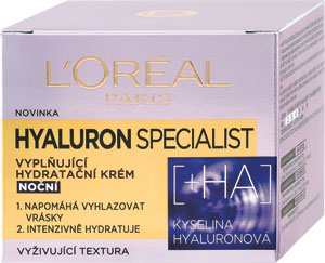 L'Oréal Paris nočný krém Hyaluron Specialist 50 ml - Nivea Cellular spevňujúci denný a nočný krém 2x50 ml | Teta drogérie eshop