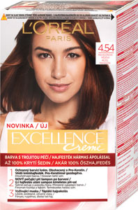 L'Oréal Paris Excellence Créme farba na vlasy 4.54 Medená mahagónová