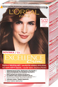 L'Oréal Paris Excellence Créme farba na vlasy 5.02 Svetlá hnedá dúhová