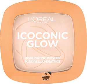 L'Oréal Paris púdrový rozjasňovač Wake Up & Glow Icoconic Glow 01