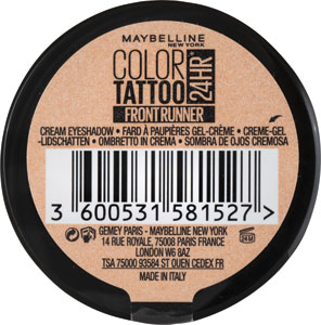 Maybeline New York očné tiene Color Tattoo 210 Front Runner - Dermacol báza pod očné tiene | Teta drogérie eshop