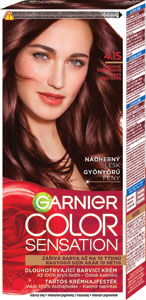 Garnier Color Sensation farba na vlasy 4.15 Ľadovo gaštanová - L'Oréal Paris Excellence Créme farba na vlasy 100 Čierna | Teta drogérie eshop