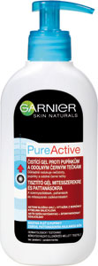 Garnier Pure Active čistiaci pleťový gél proti vyrážkam a odolným čiernym bodkám 200 ml - Garnier Pure Active lokálna starostlivosť proti nedokonalostiam | Teta drogérie eshop