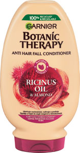Garnier Botanic Therapy balzam Ricínový olej & Mandľový olej 200 ml - Garnier Fructis posilňujúce sérum na vlasy Vitamín & Strength 125 ml | Teta drogérie eshop