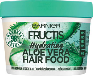 Garnier Fructis maska na vlasy Hair Food Aloe Vera 390 ml  - Carpathia Herbarium bezoplachový revitalizačný kondicionér na vlasy 150 ml | Teta drogérie eshop